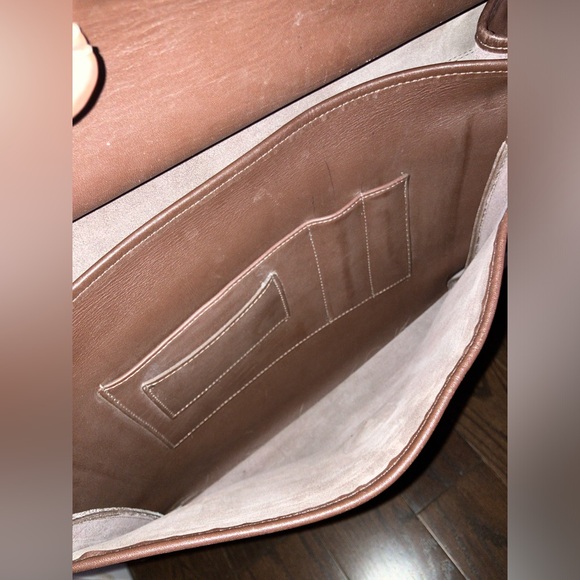 Vintage Coach Beekman 5266 Brown LeatherBriefcase bag w/ Removable Strap - Picture 8 of 10